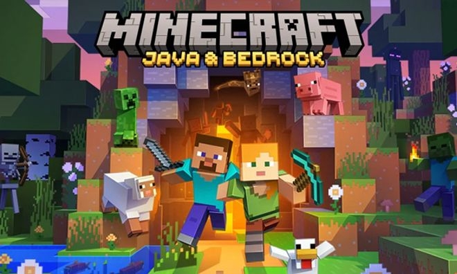 Minecraft Java and Bedrock Windows Store key Global cover
