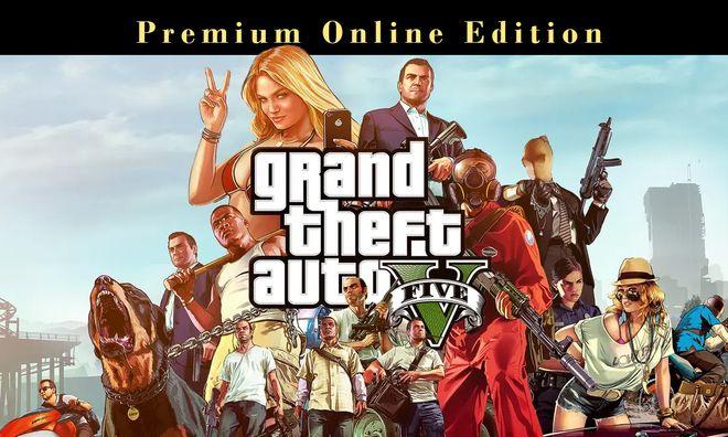 GRAND THEFT AUTO V Premium Online Rockstar Launcher key Global cover